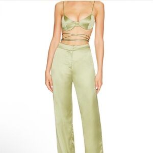🔆 Revolve Super down Sage Maeve Pant Set In Sage